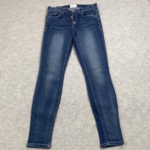 McGuire Jeans Womens 27 (28x28) Blue Low Rise Skinny Stretch Denim Medium Wash